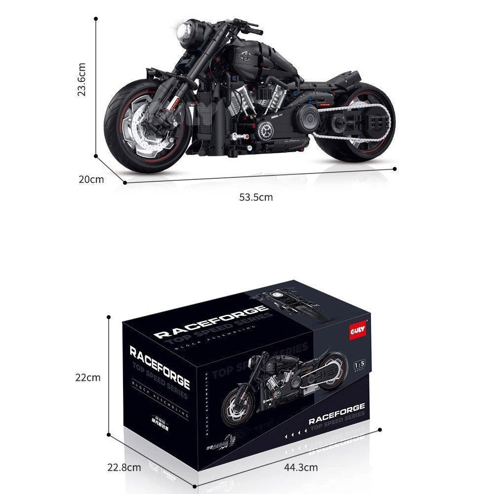 Guly 60521 1:5-Scale Harley Breakout Motorcycle