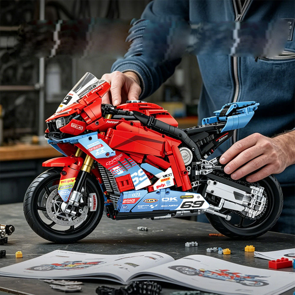 Guly 60569 1:5-Scale ZXMOTO 820RR Motorcycle