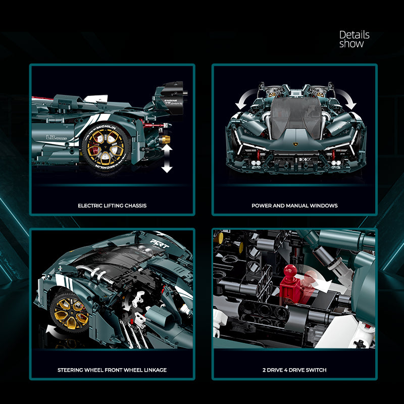 Guly 10611 1:8-Scale Lamborghini Terzo Millennio