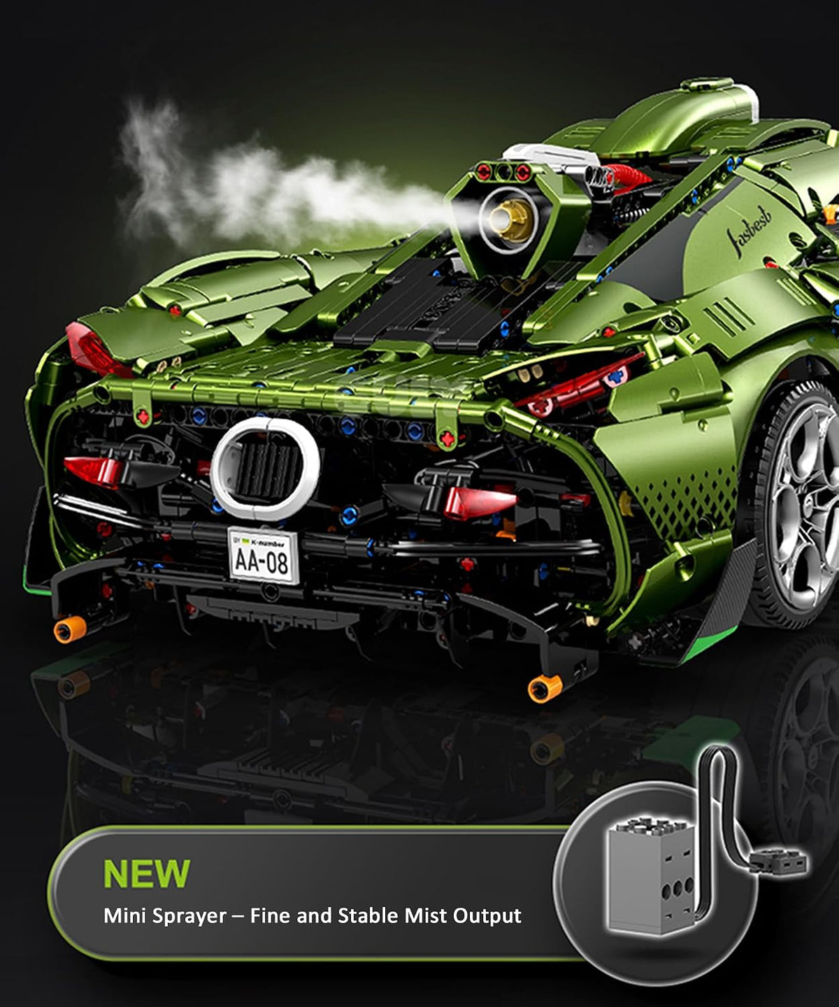 Guly 10628 1:8-Scale Koenigseg Jesko Hypercar