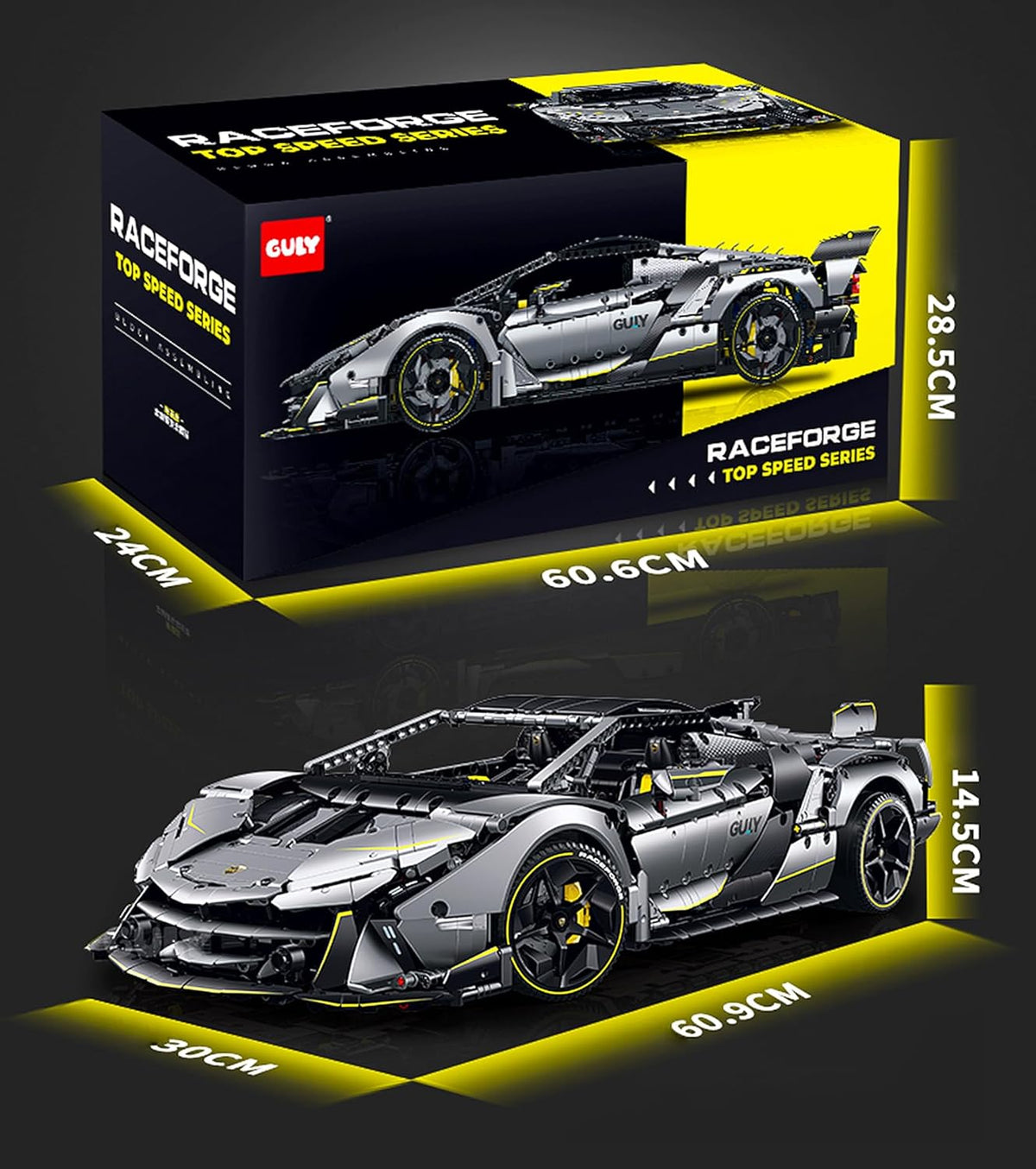 Guly 10638 1:8-Scale Lamborghini One Off