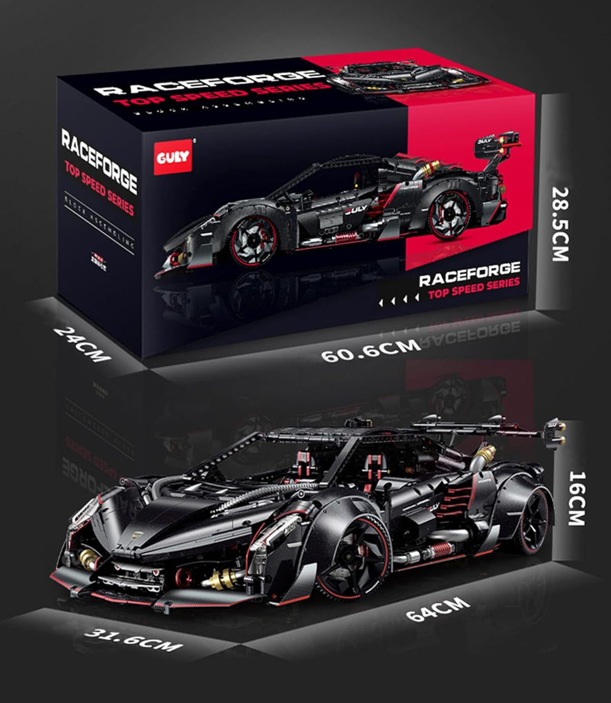 Guly 10639 1:8-Scale Lamborghini Veneno