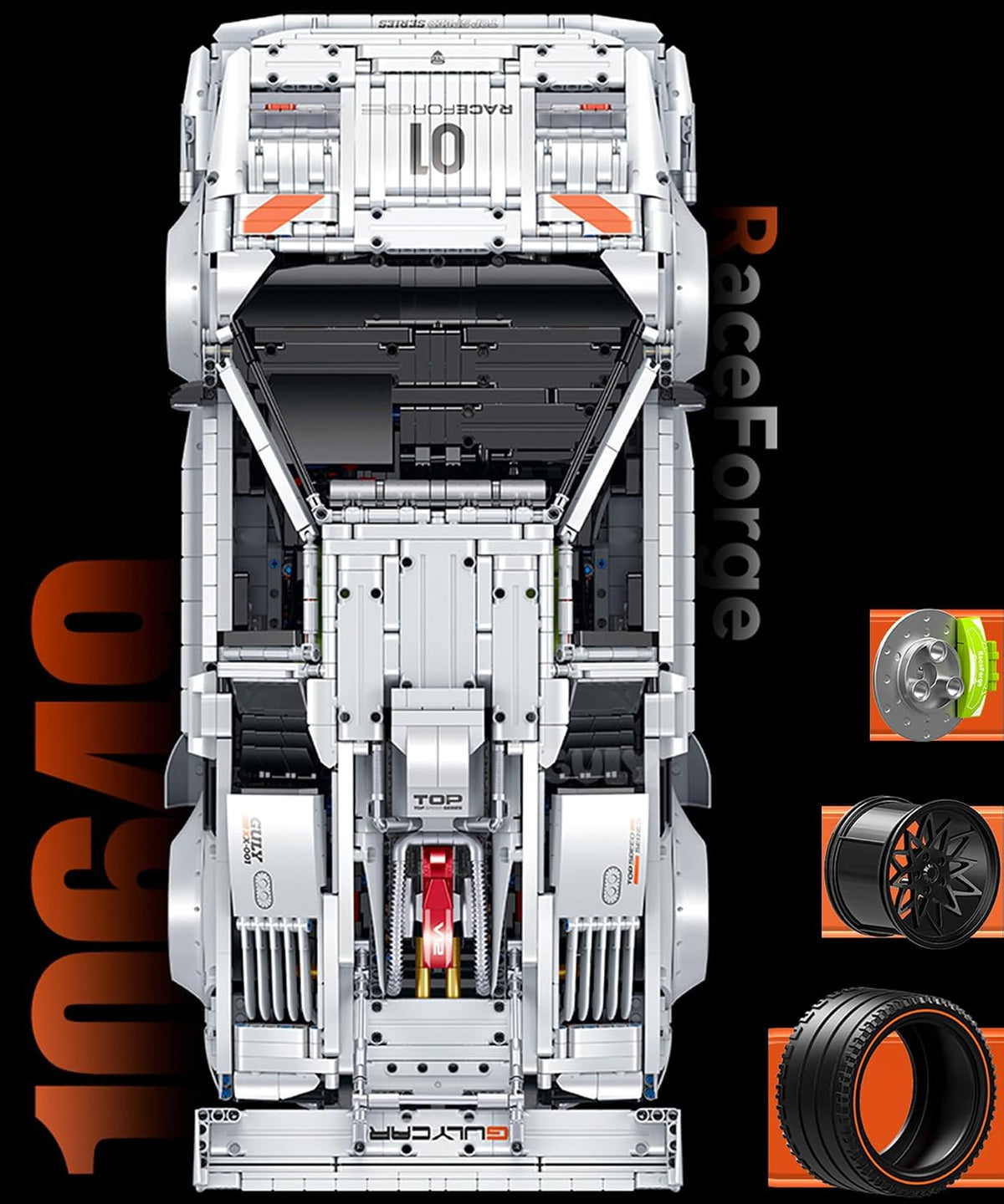 Guly 10649 1:8-Scale Lamborghini Countach LP5000