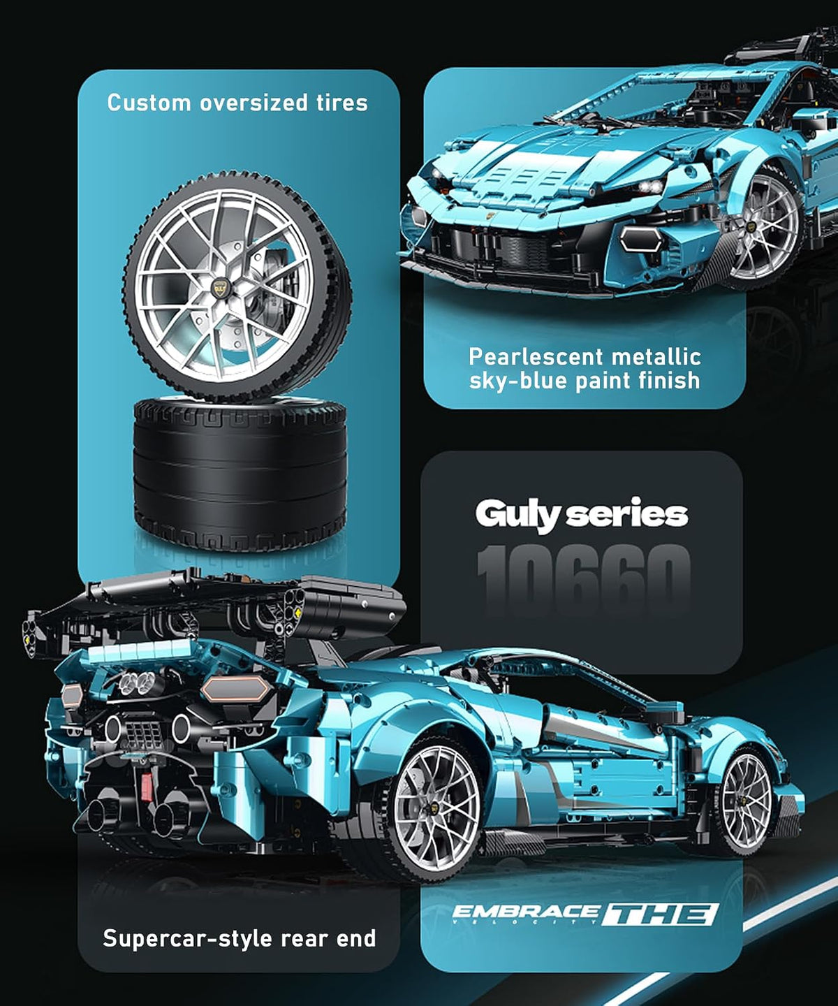 Guly 10660 1:8-Scale Lamborghini Huracan