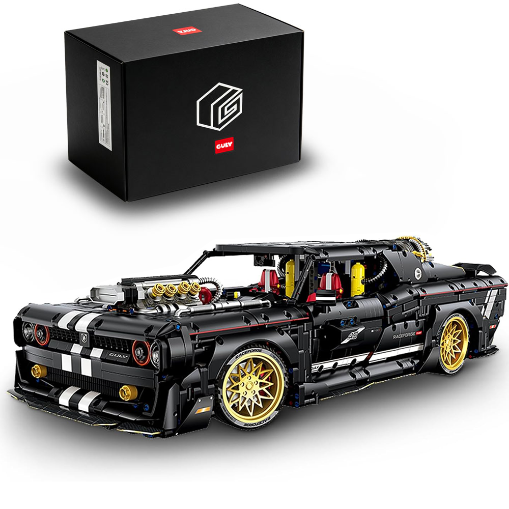 Guly 10637 1:8-Scale Dodger Challenger MuscIe Car
