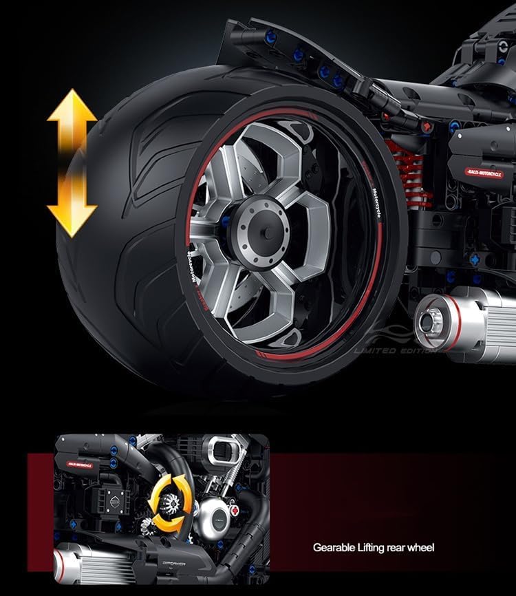 Guly 60521 1:5-Scale Harley Breakout Motorcycle