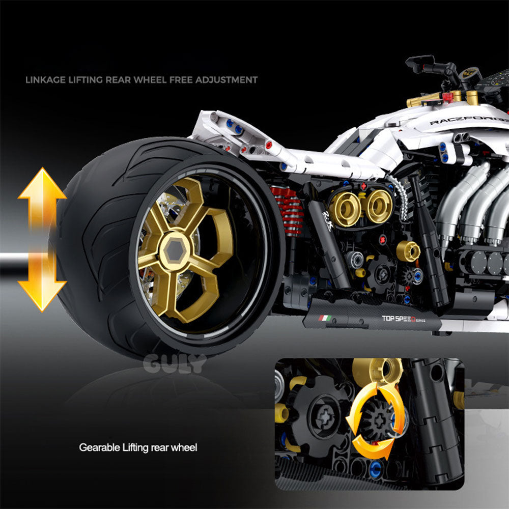 Guly 60522 1:5-Scale Lamborghini Motorcycle