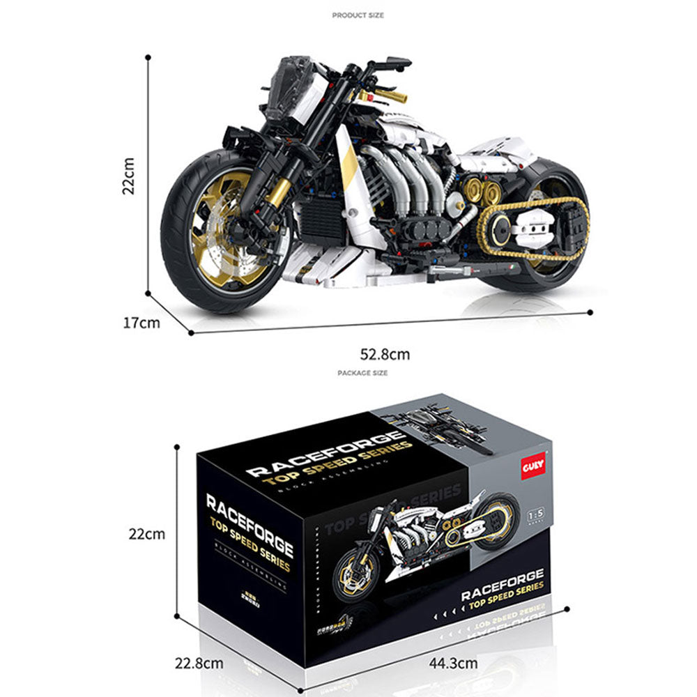Guly 60522 1:5-Scale Lamborghini Motorcycle