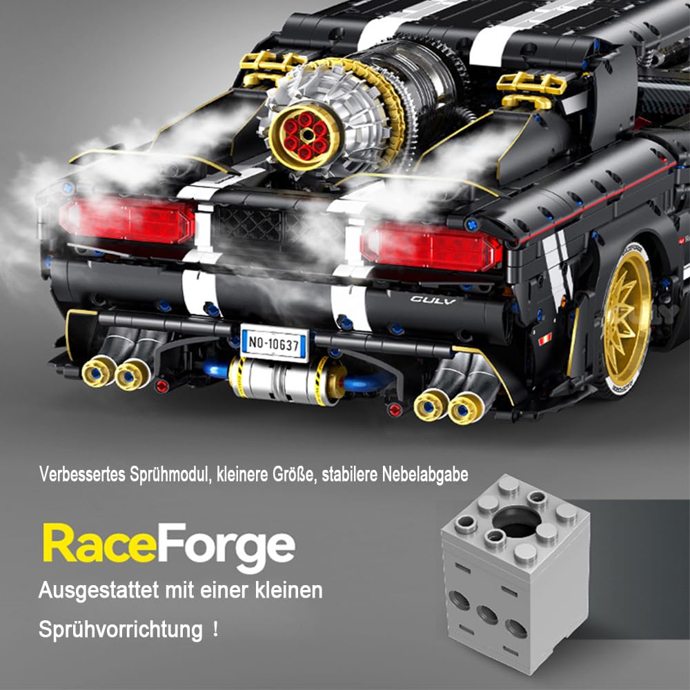 Guly 10637 1:8-Scale Dodger Challenger MuscIe Car
