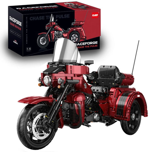 Guly 60557 1:5-Scale Harley Road Glide 3 Motorcycle
