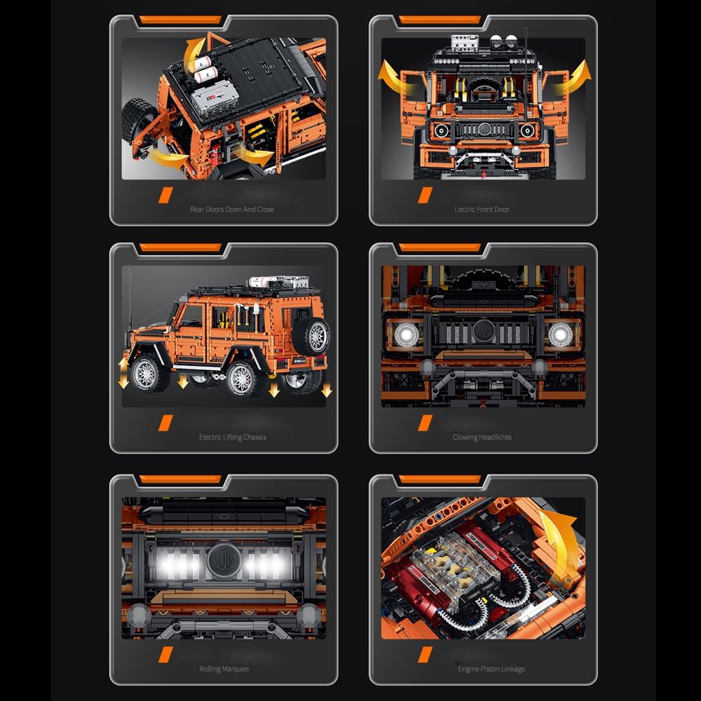 Guly 10642 1:8-Scale AMG G63 4x4 Offroader