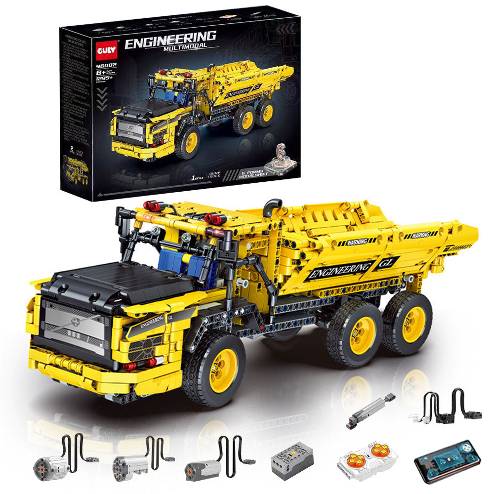 Guly 96002 1:8-Scale Volvo Dump Truck