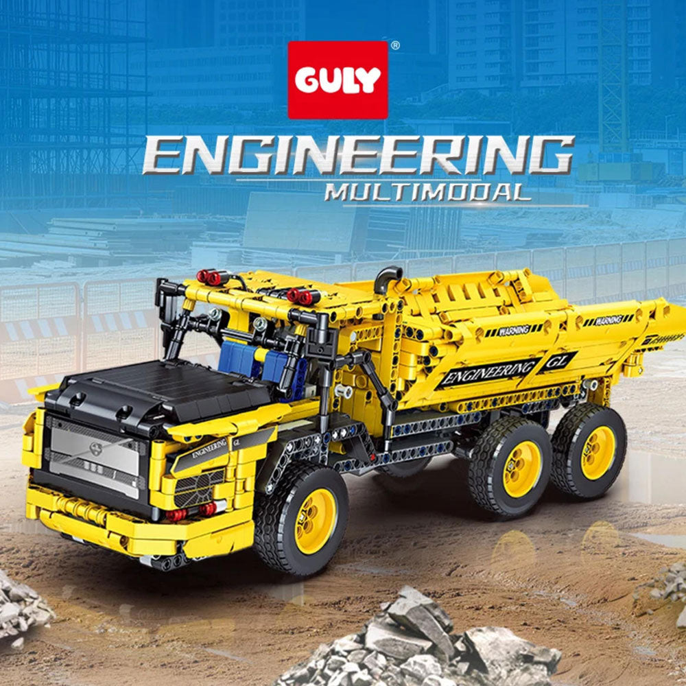 Guly 96002 1:8-Scale Volvo Dump Truck