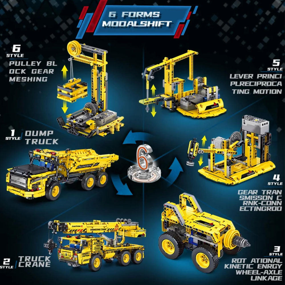 Guly 96002 1:8-Scale Volvo Dump Truck