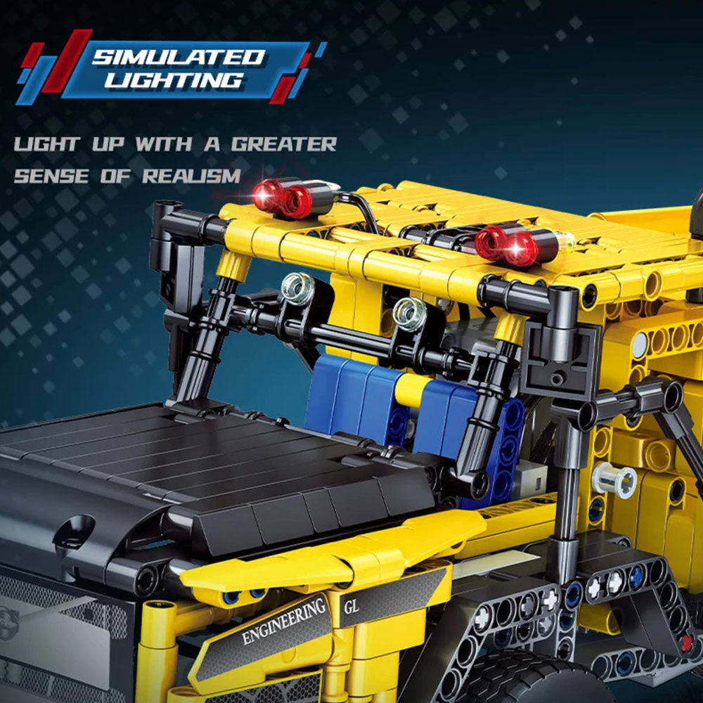 Guly 96002 1:8-Scale Volvo Dump Truck