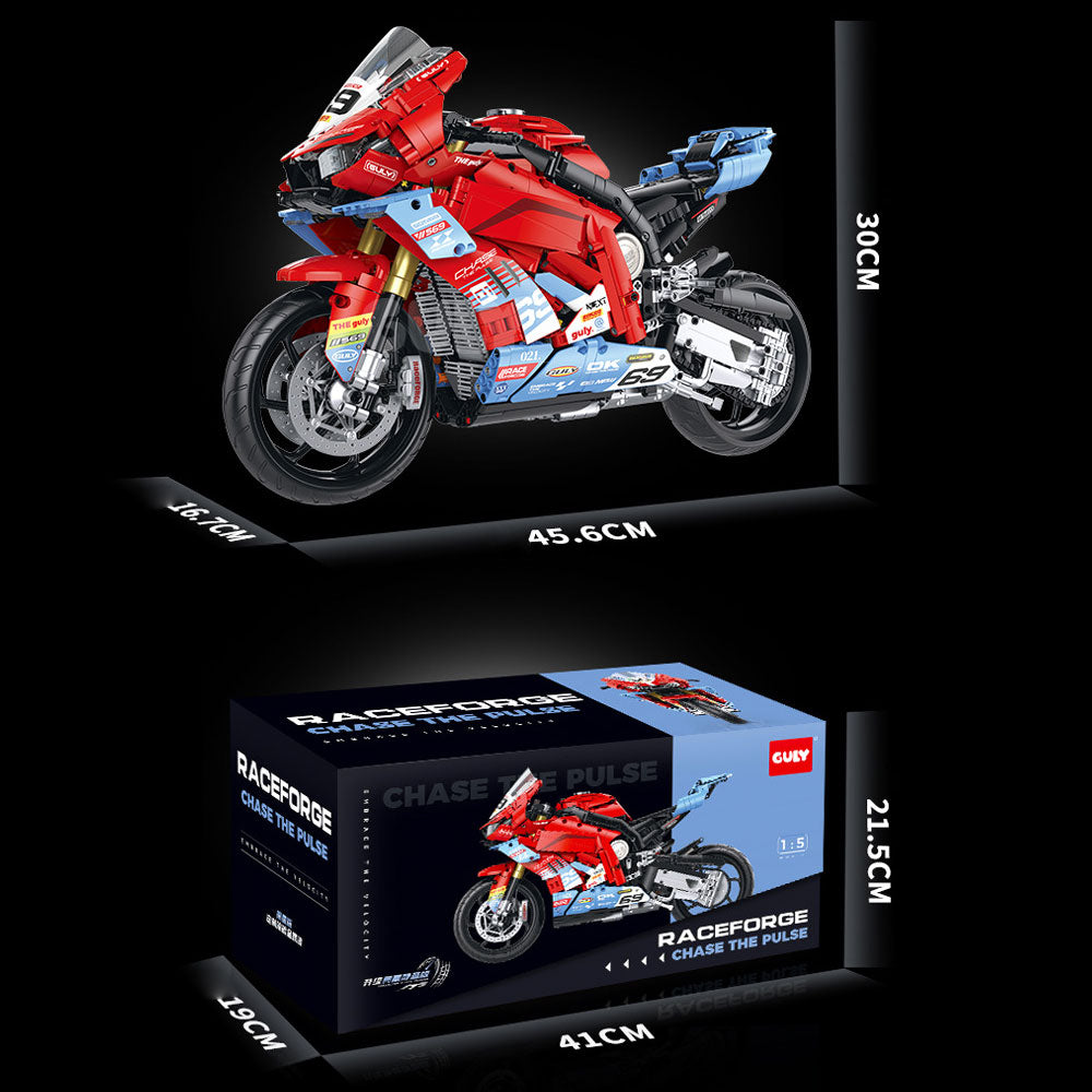 Guly 60569 1:5-Scale ZXMOTO 820RR Motorcycle