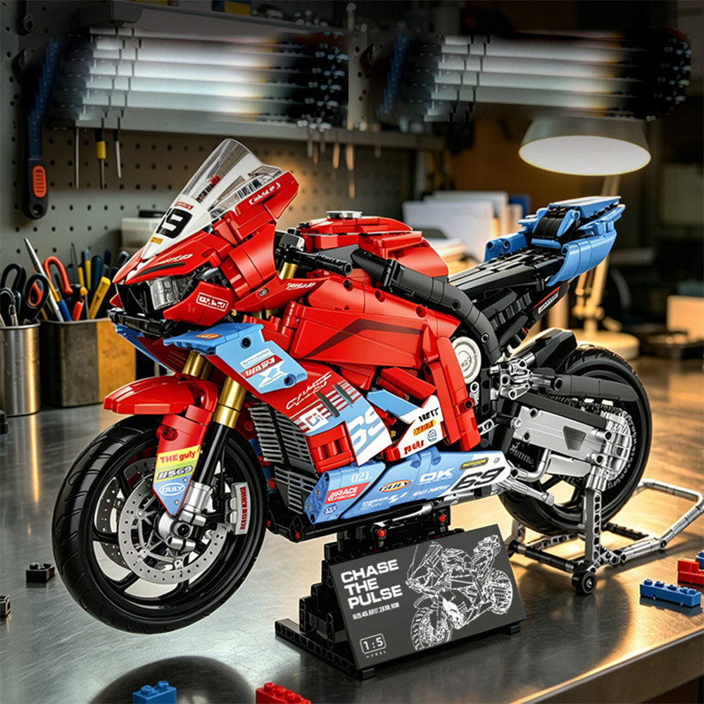 Guly 60569 1:5-Scale ZXMOTO 820RR Motorcycle