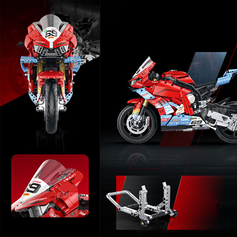 Guly 60569 1:5-Scale ZXMOTO 820RR Motorcycle