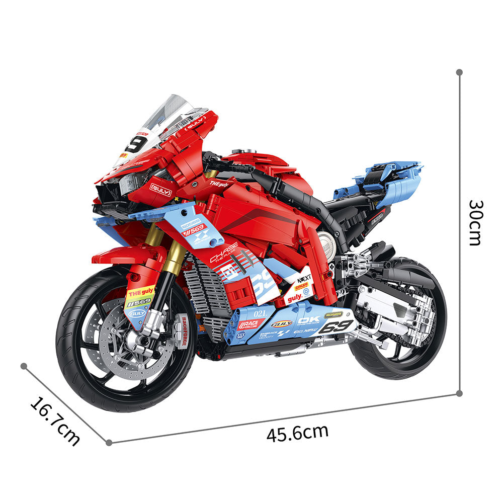 Guly 60569 1:5-Scale ZXMOTO 820RR Motorcycle
