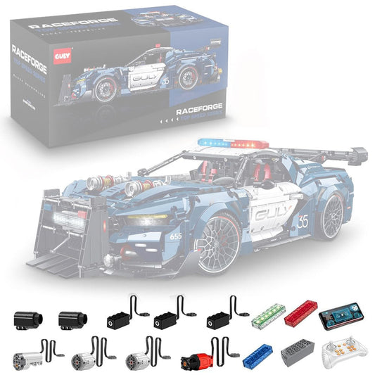 Guly RC Accessory Set for Ford Mustang Police Car 10655