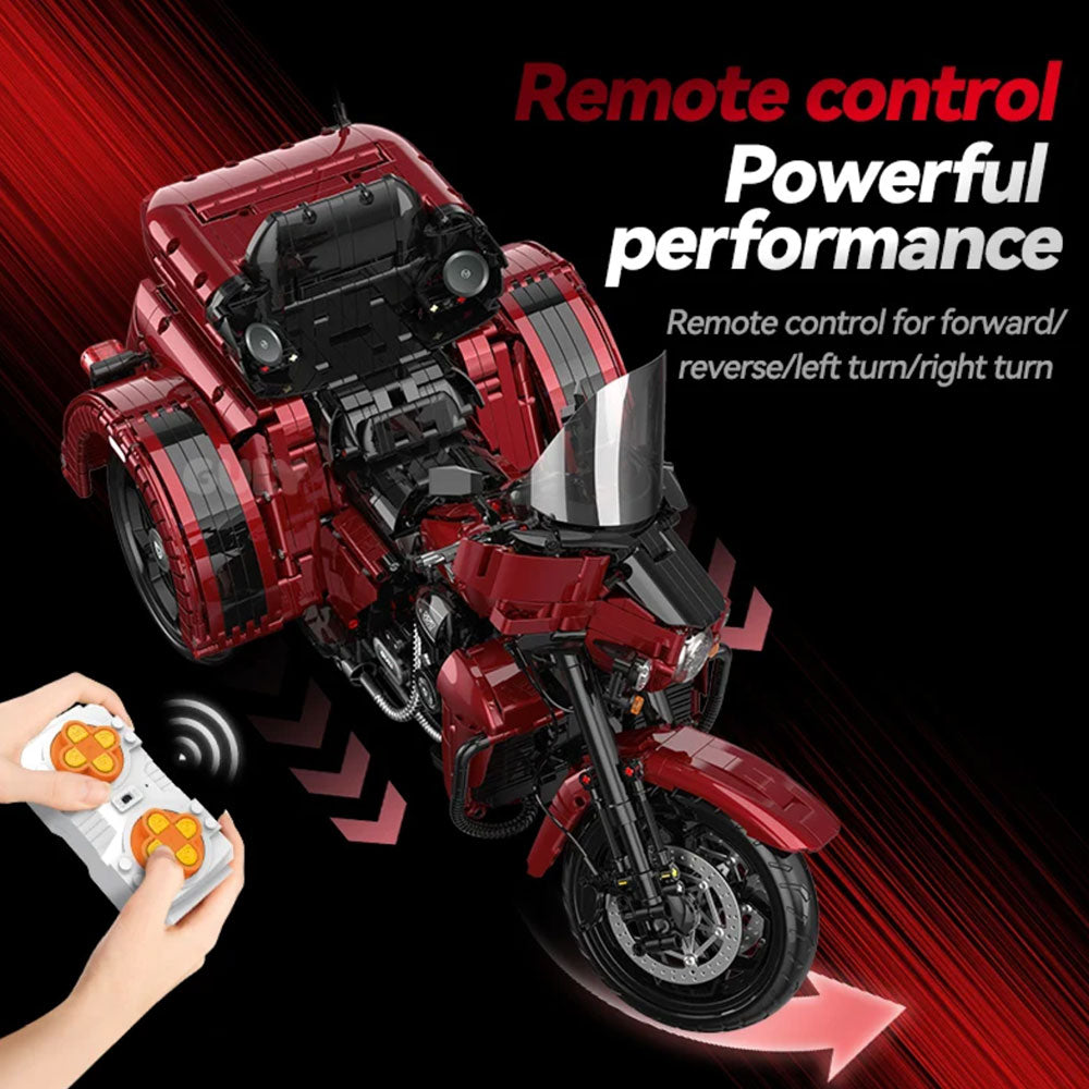 Guly 60557 1:5-Scale Harley Road Glide 3 Motorcycle
