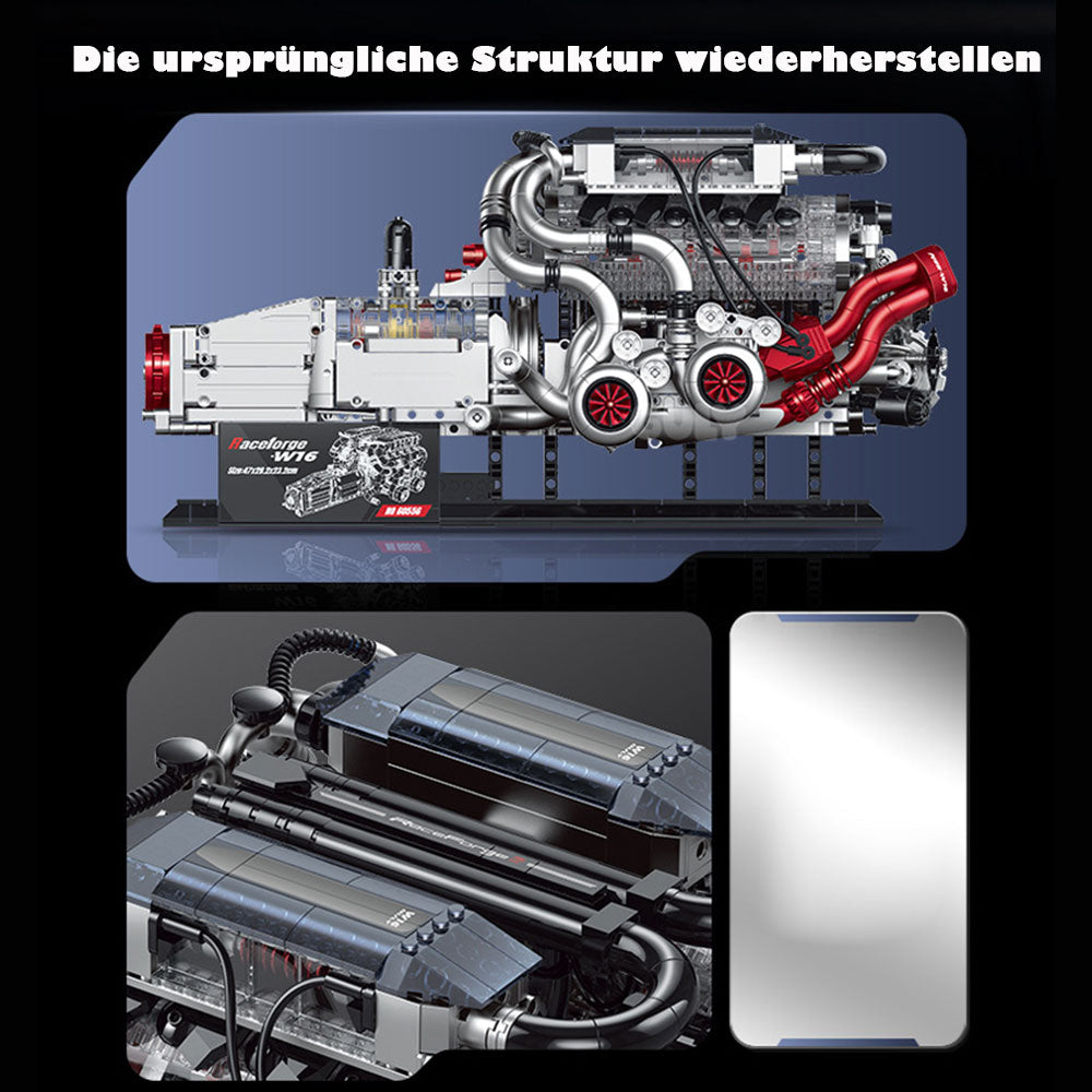 Guly 60556 Bugatti W16 Engine