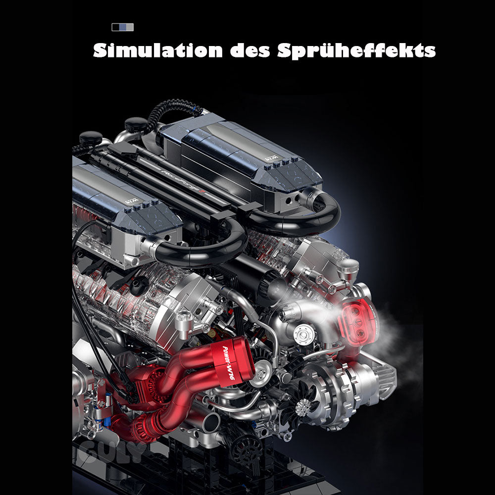 Guly 60556 Bugatti W16 Engine
