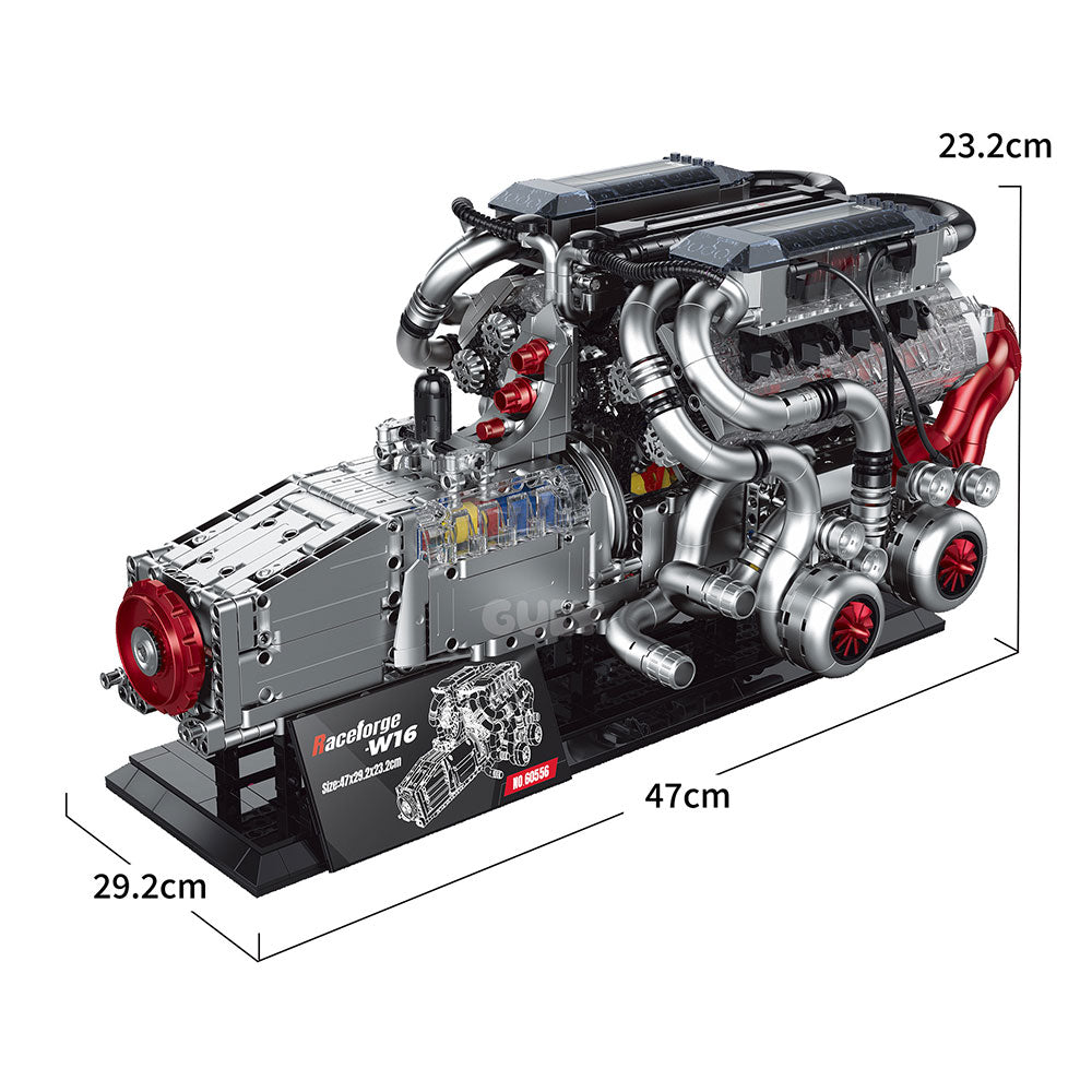 Guly 60556 Bugatti W16 Engine