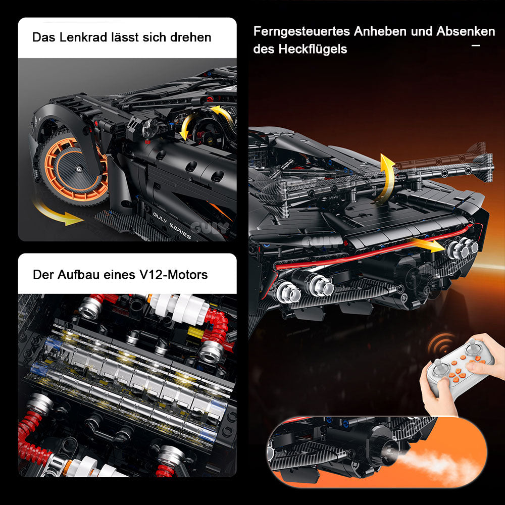 Guly 10663 1:8-Scale Lamborghini Countach