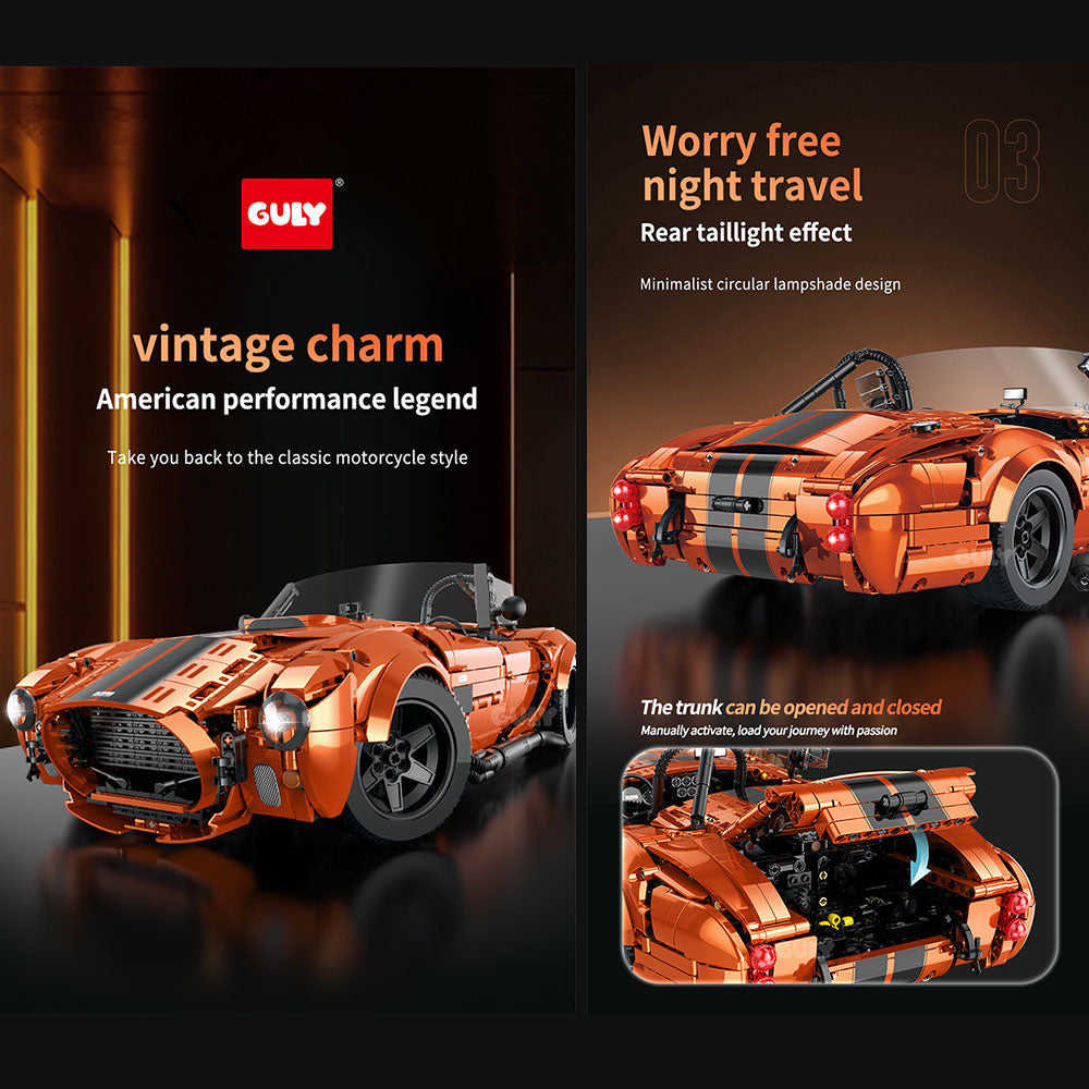 Guly 10664 1:8-Scale Ford Shelby Cobra