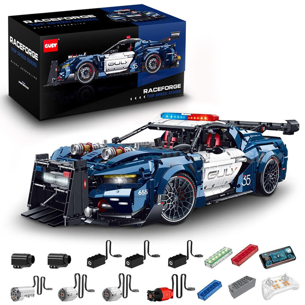 Guly Ford Mustang Police Car Supercar 10655