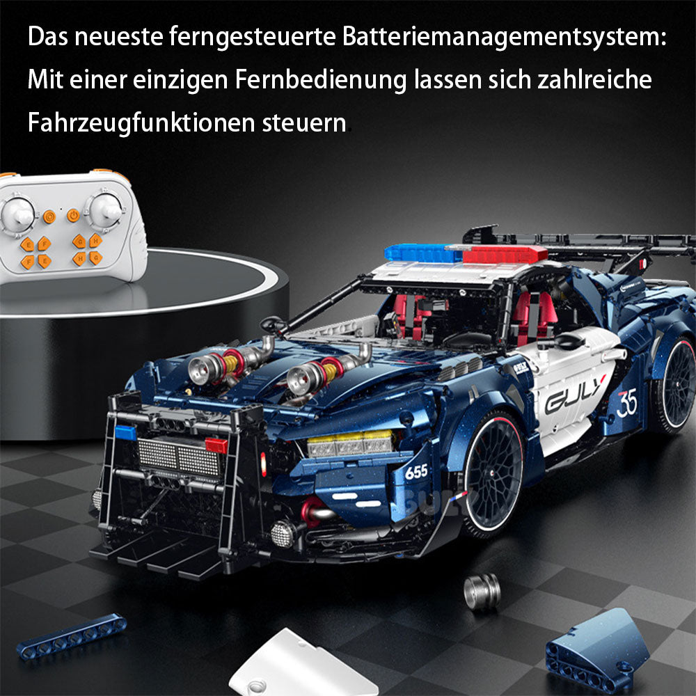 Guly 10655 1:8-Scale Ford Mustang Police Car