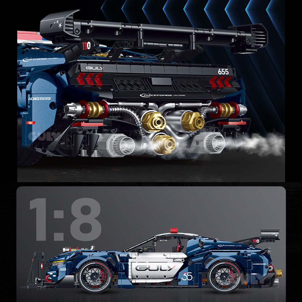 Guly Ford Mustang Police Car Supercar 10655
